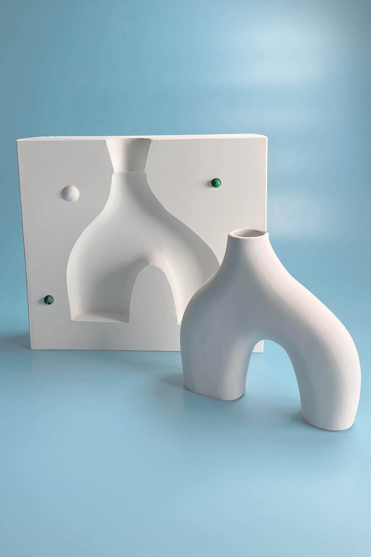 Vase Nolina - Moule en Plâtre