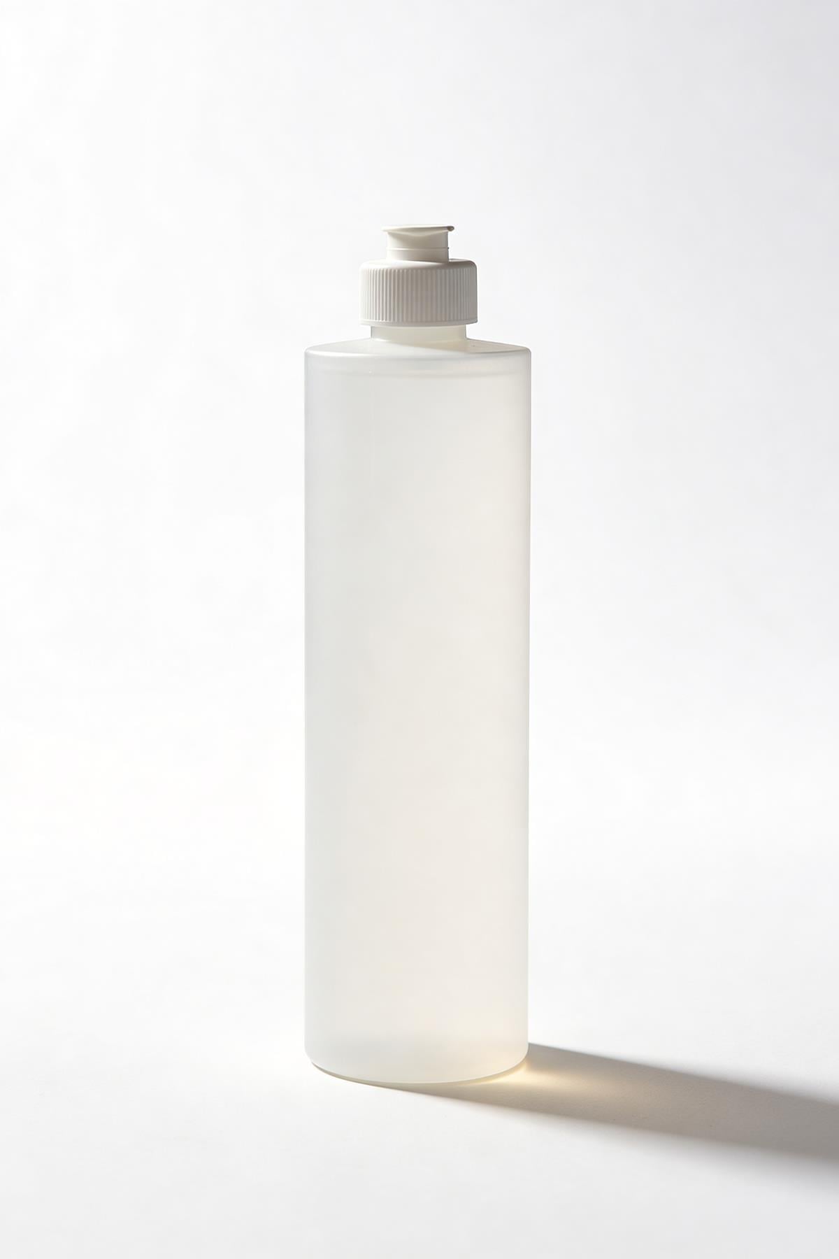 Plastik Şişe - Silindir - Şeffaf - 500cc
