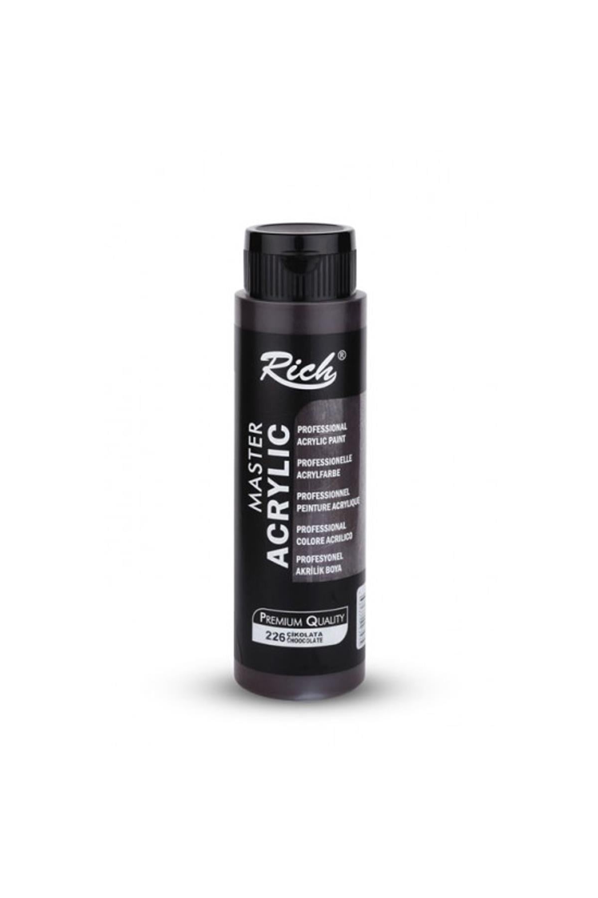 Rich Master Akrilik Boya - 02357 Çikolata 500 ml