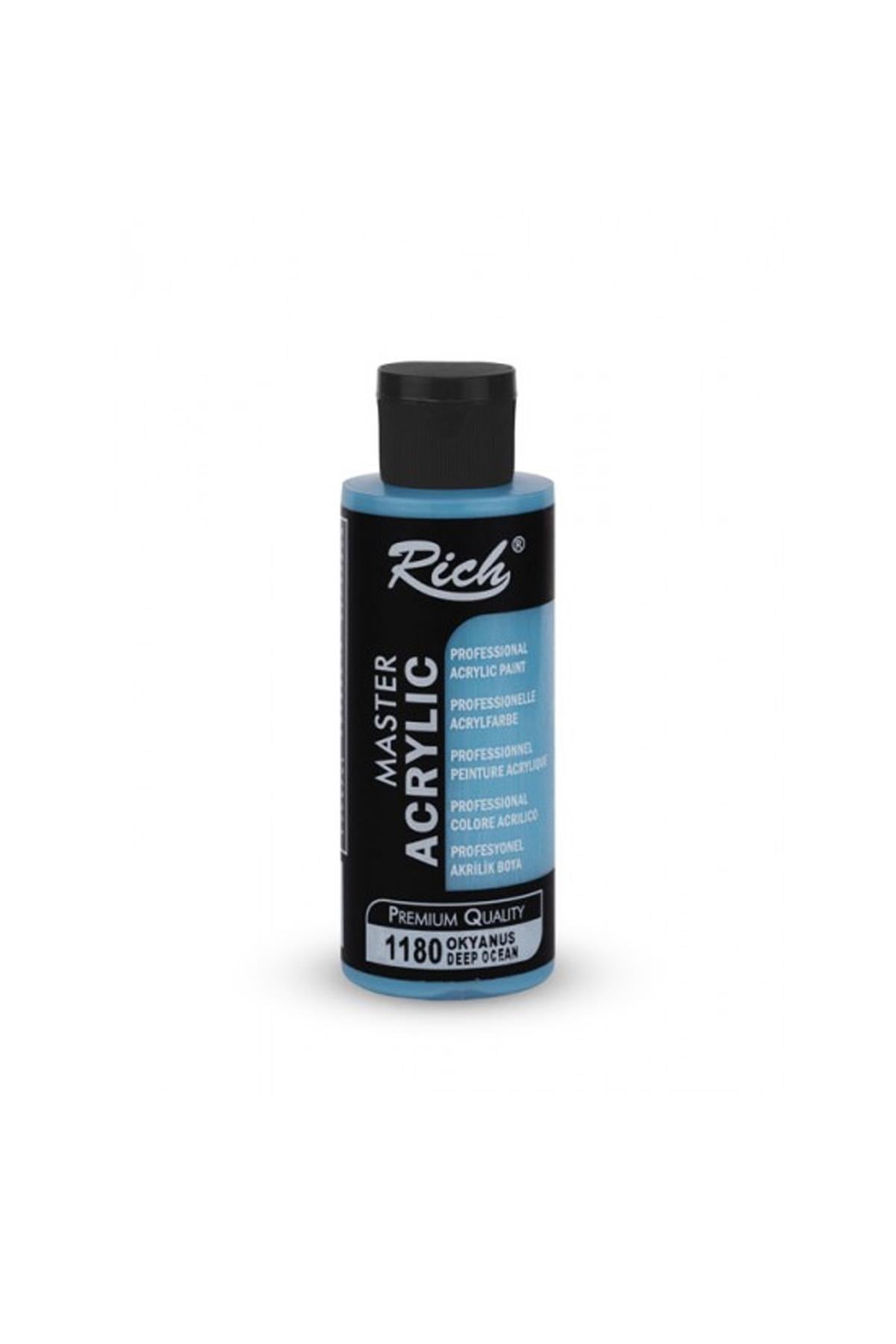 Rich Master Akrilik Boya - 1180 Bondi Mavi 120 ml