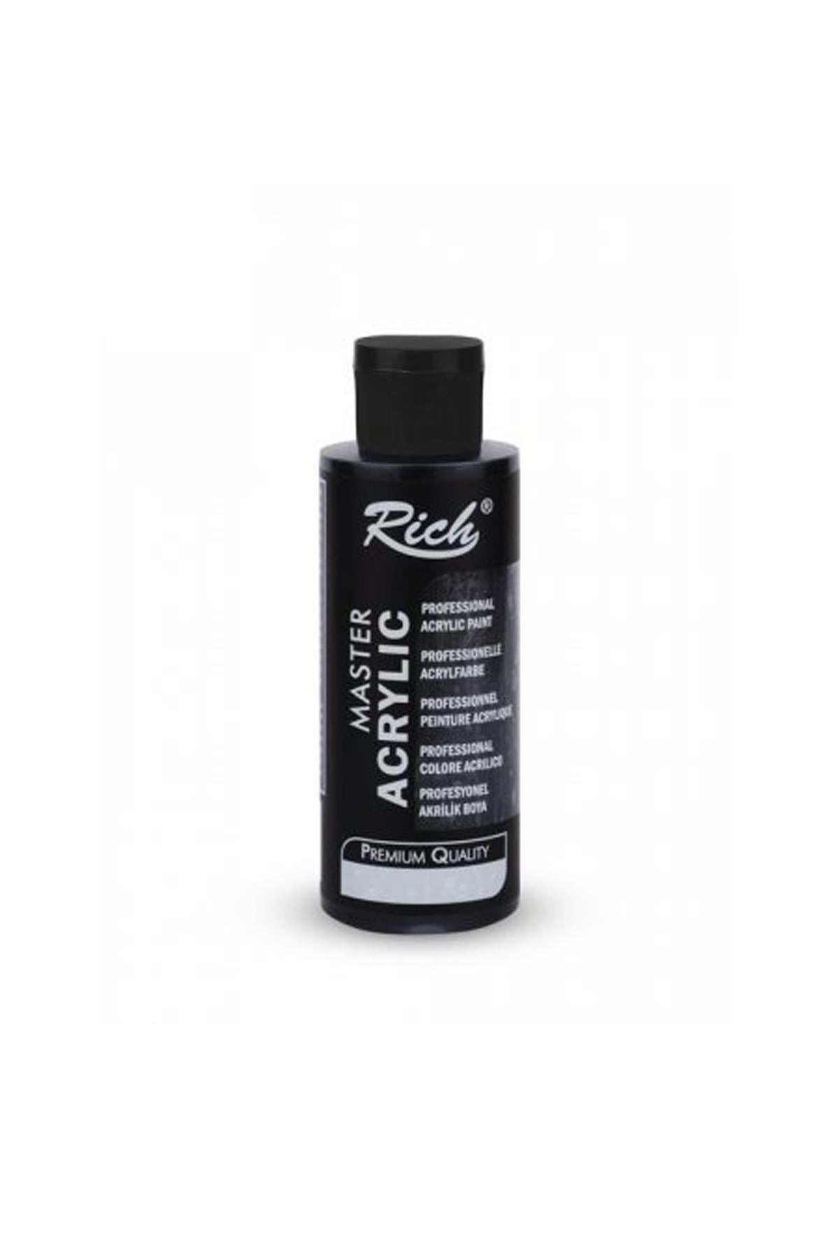 Rich Master Akrilik Boya - 230 Siyah 120 ml