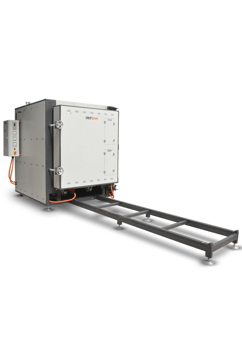 RSA750 PORCELAIN KILN WITH TROLLEY