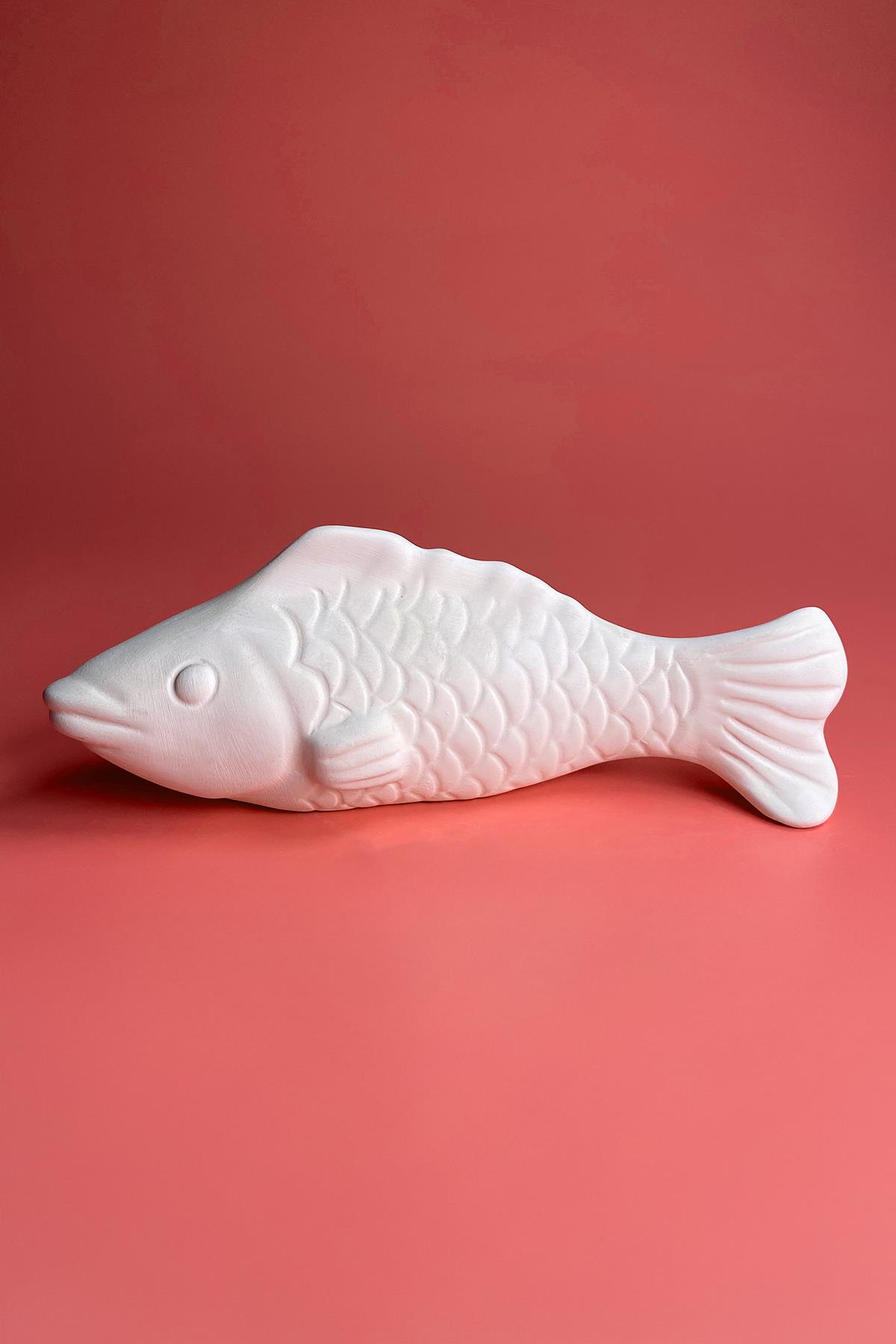 Carp Ceramic Bisque