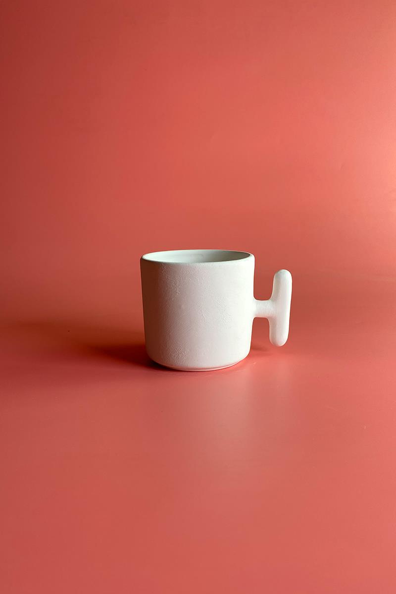 Mug T en Biscuit Céramique