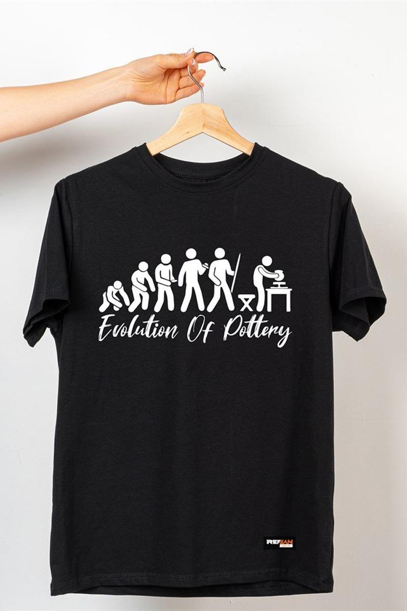 Potter's T-Shirt - Evolution Of Pottery