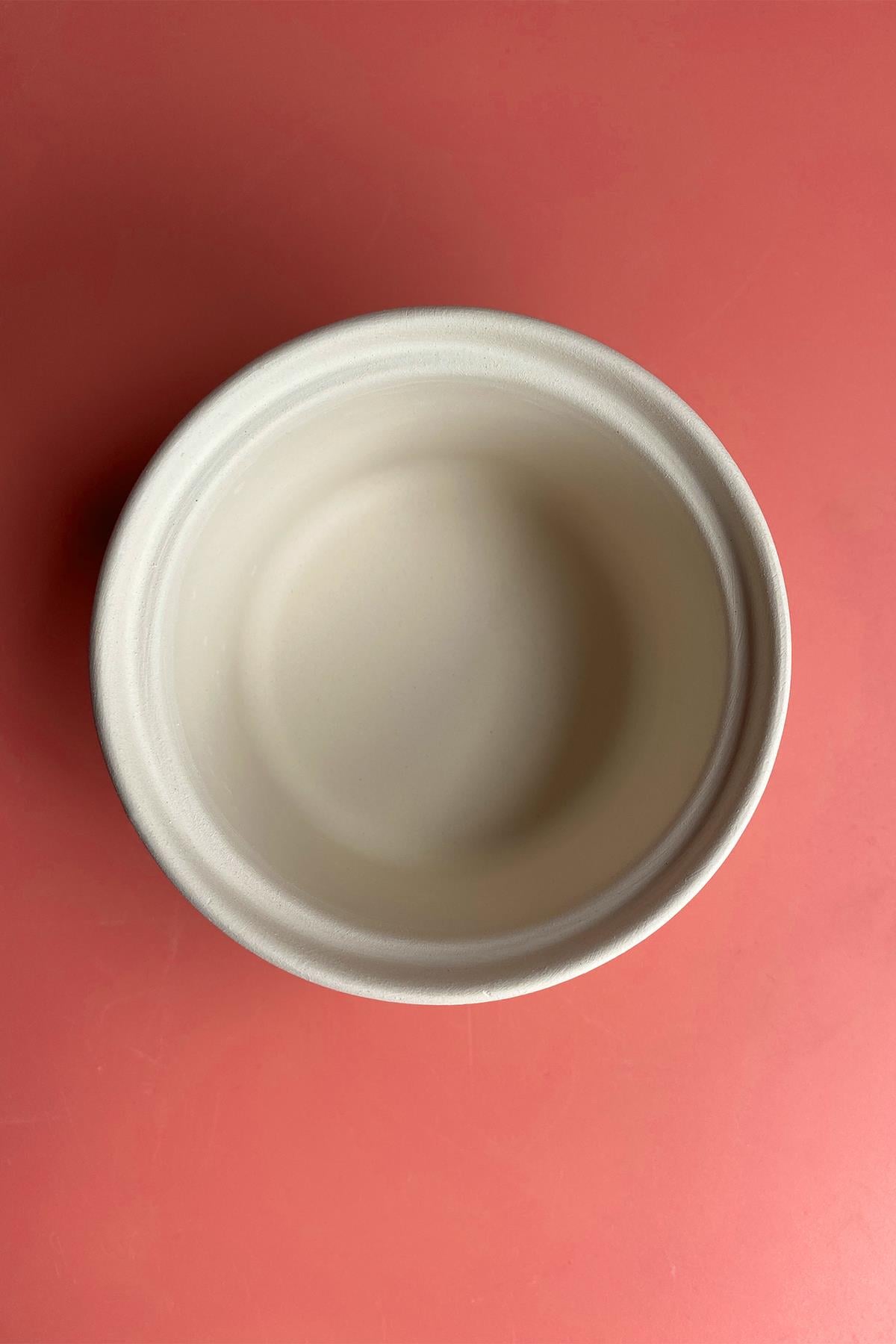 Souffle Bowl Ceramic Bisque