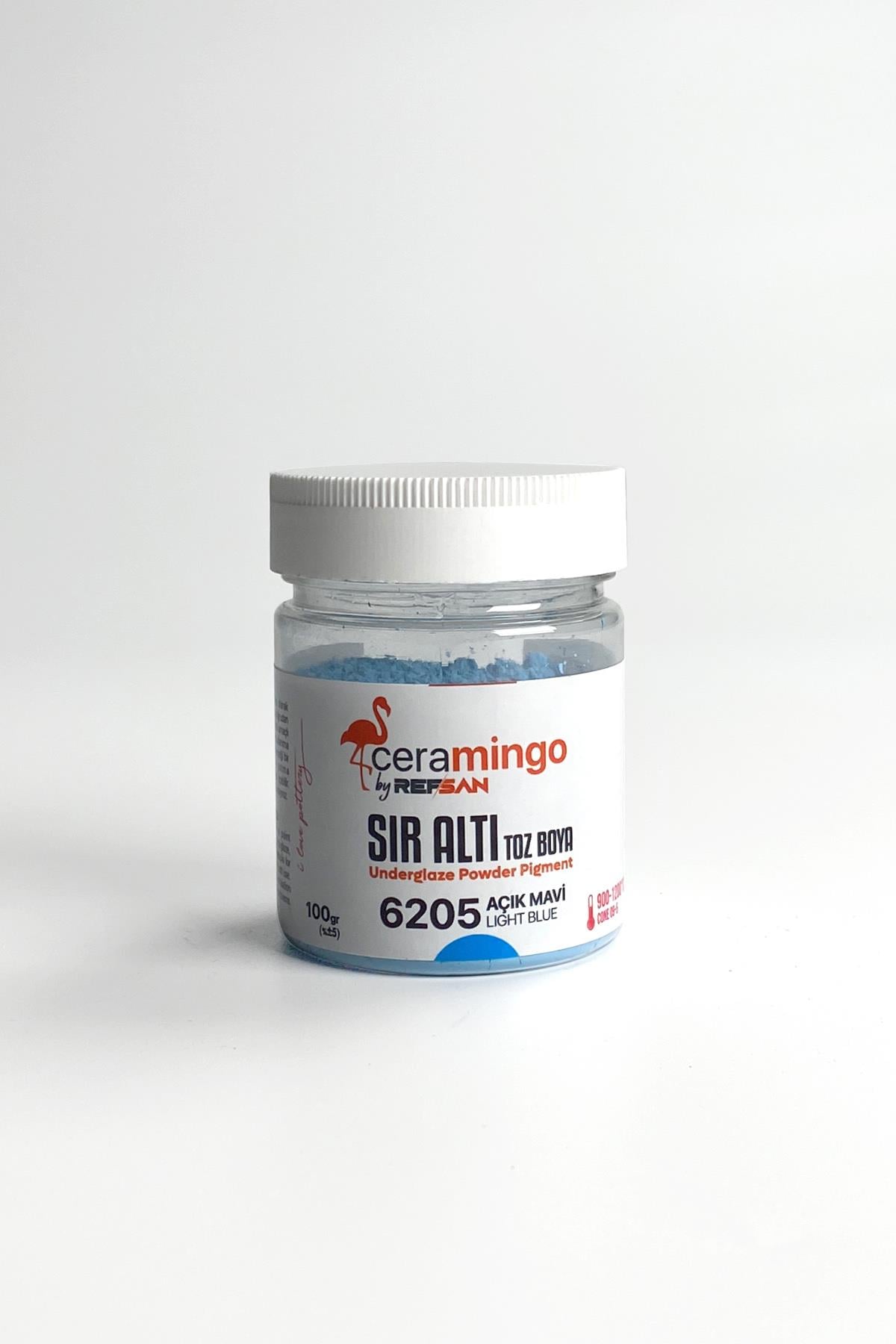 Underglaze Powder Dye 6205 Light Blue