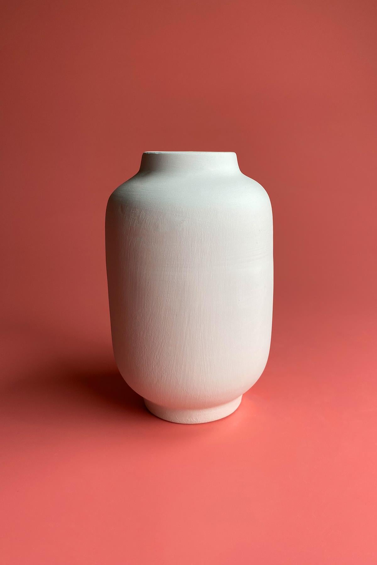Vase M101 Ceramic Bisque
