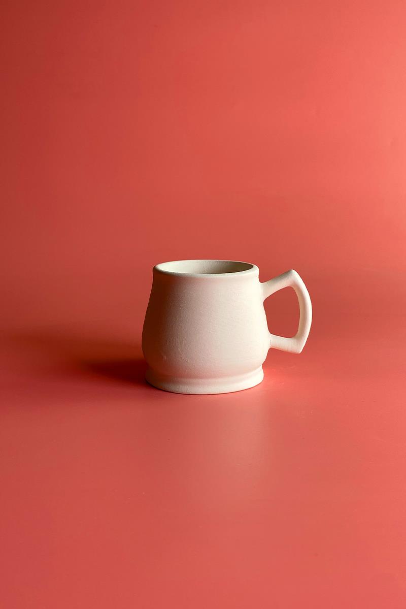 Yağmur Kupa - Seramik Bisküvi