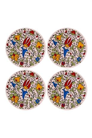 E262-9 Çini Desenli Sır Altı Dekal 6 cm