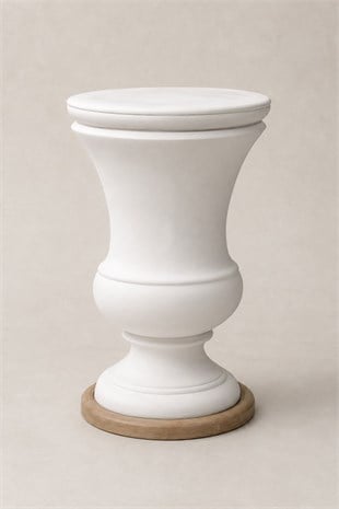Sehpa - Seramik Bisküvi