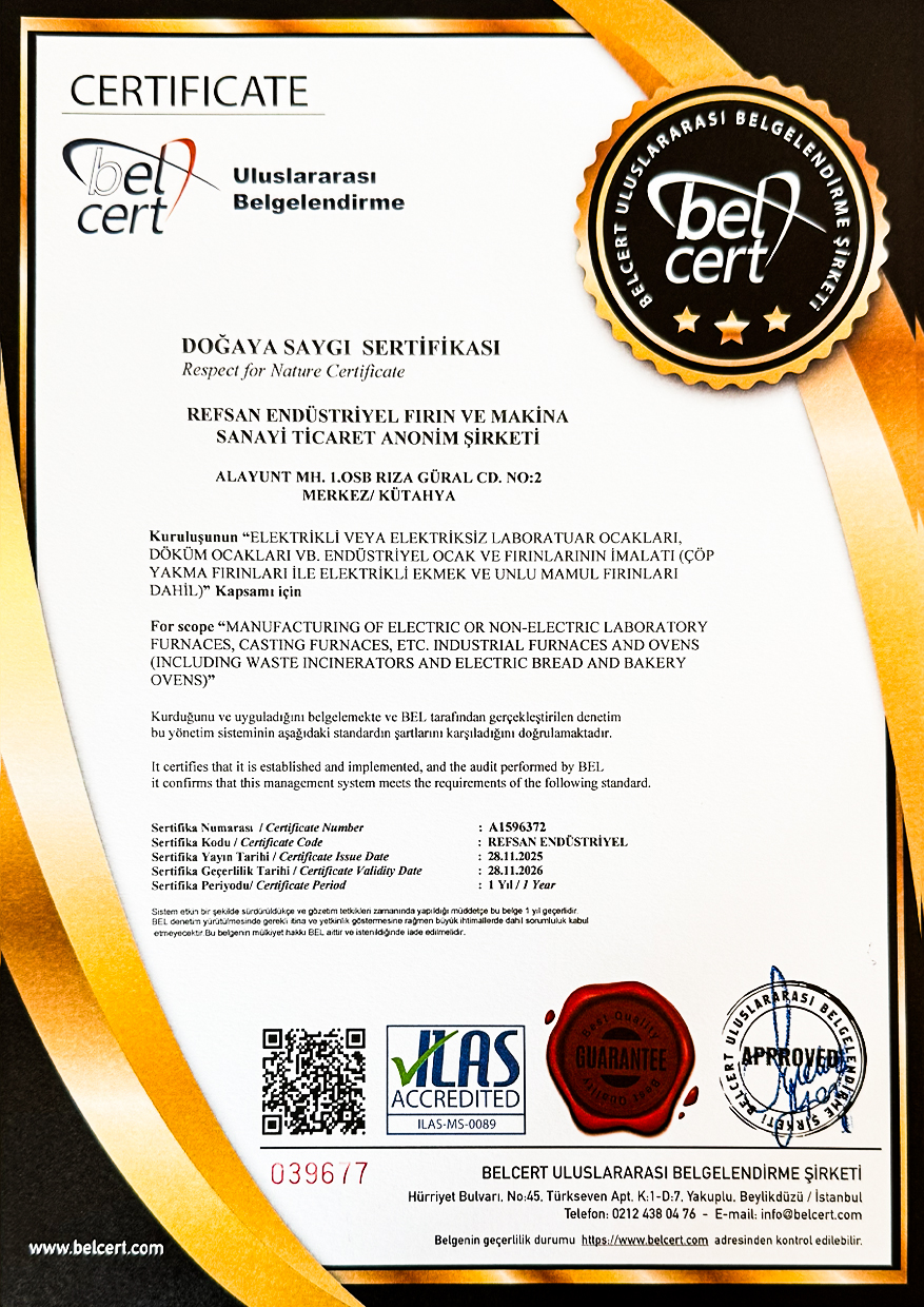 Respect for Nature Certificate