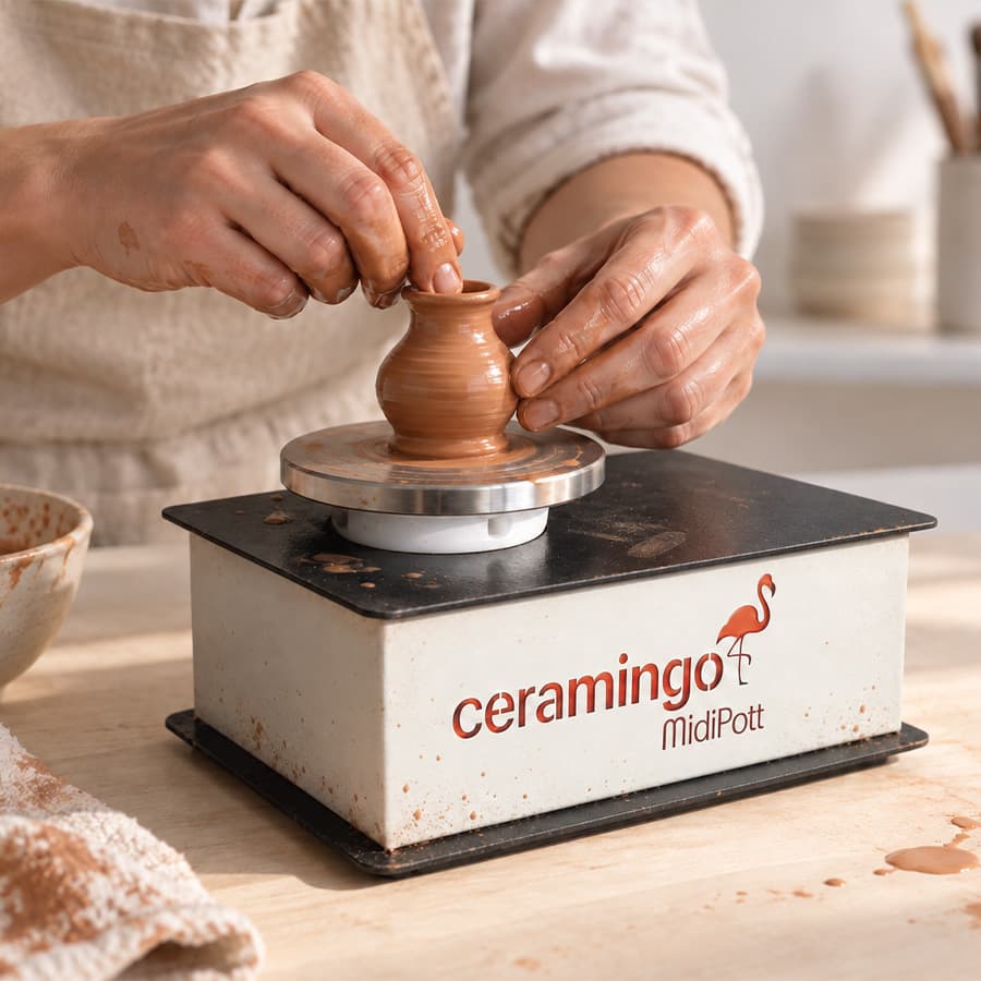 MidiPott compact electric pottery wheel