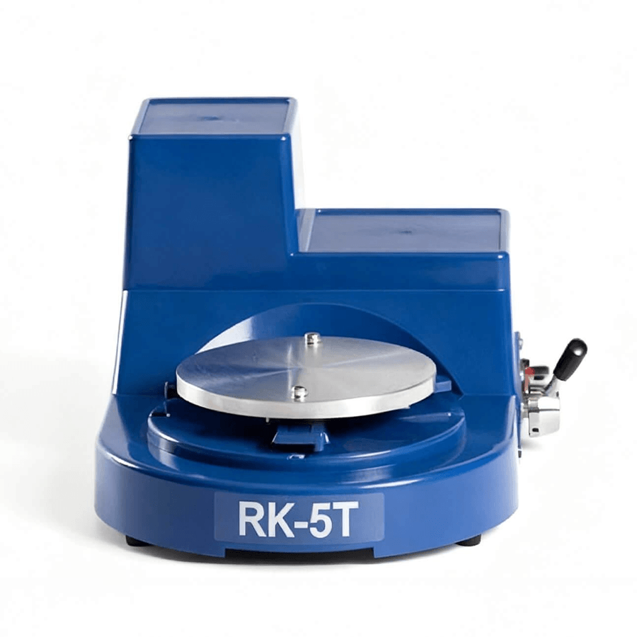 Nidec Shimpo RK-5T pottery wheel without foot pedal in use in a ceramic studio