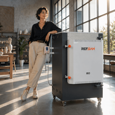 RS80 Seramik Fırını Teknik Yapısı