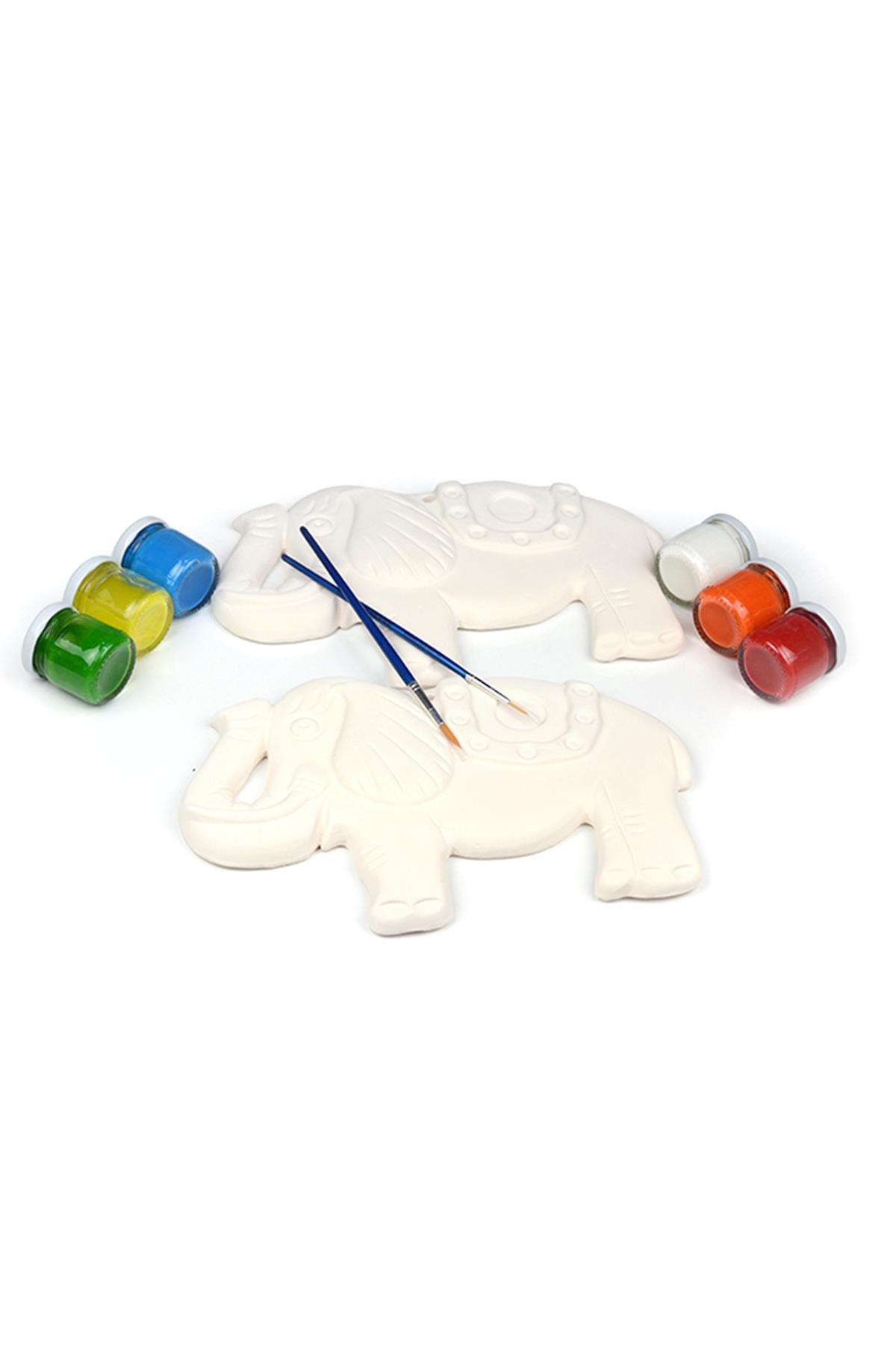 Набор для раскрашивания слона из бисквита 2 шт.