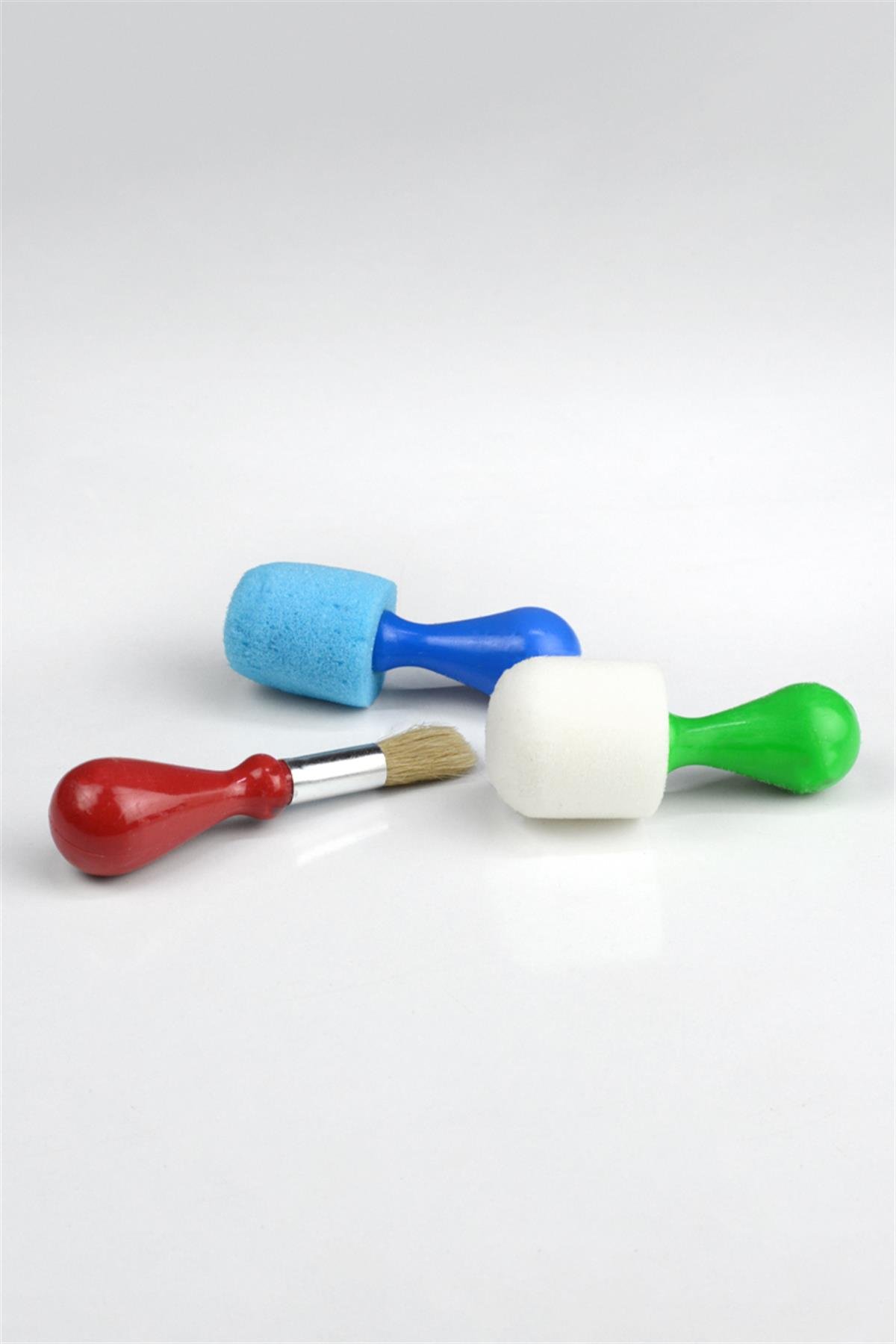 Набор из 3 губчатых щеток