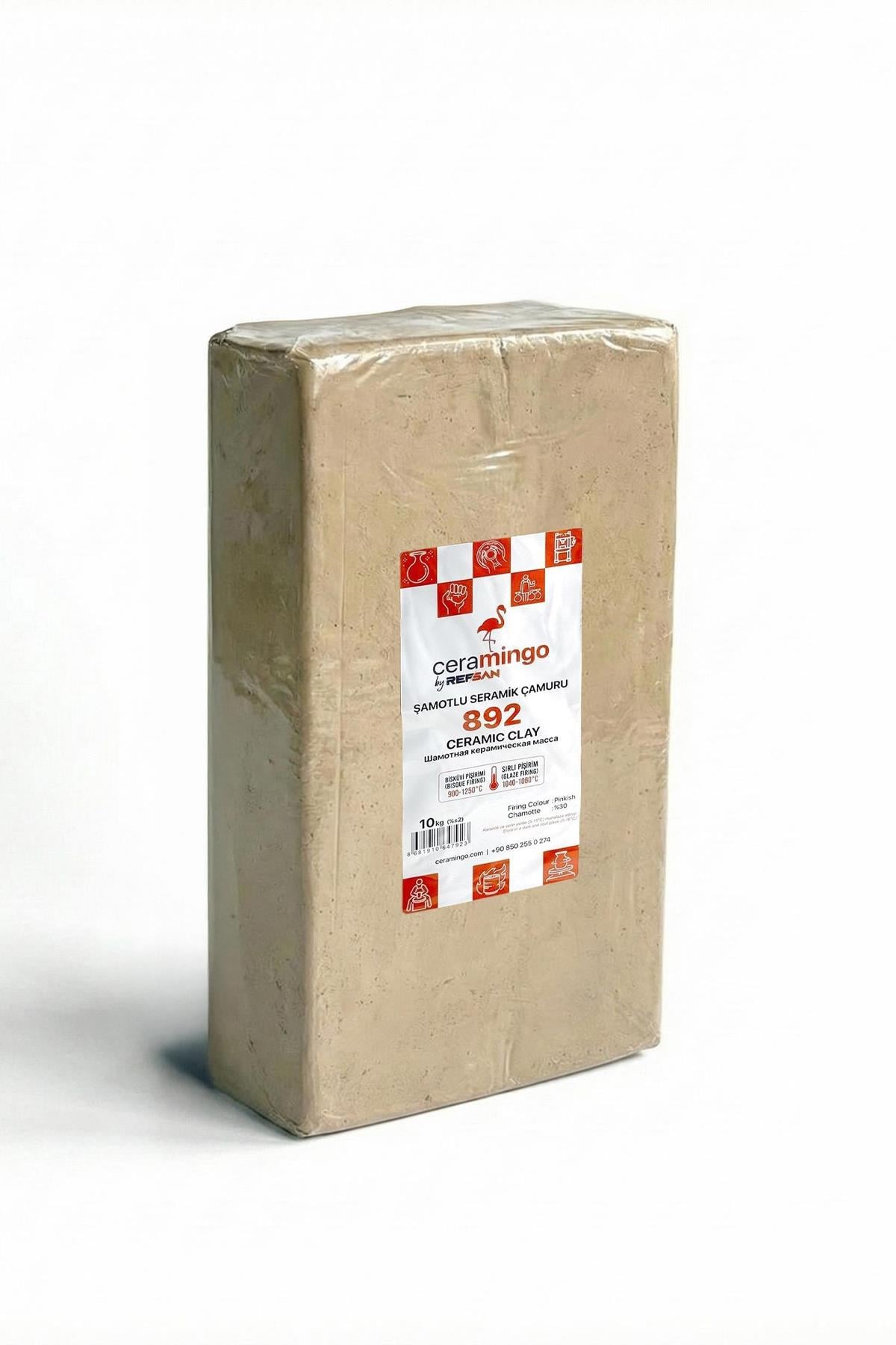 892 Pembe Şamotlu Çamur