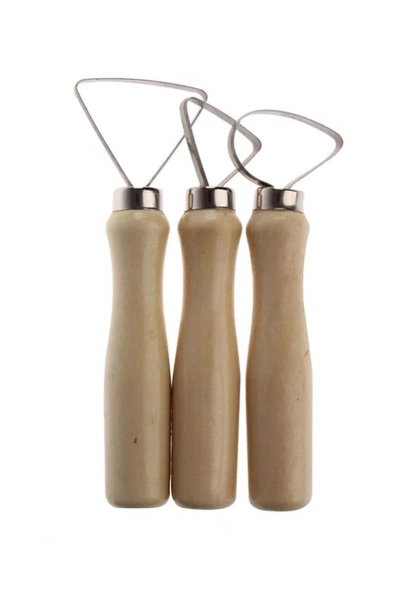 RIBBON TOOLKIT WITH WOODEN HANDLE PF2801 3 PIECES