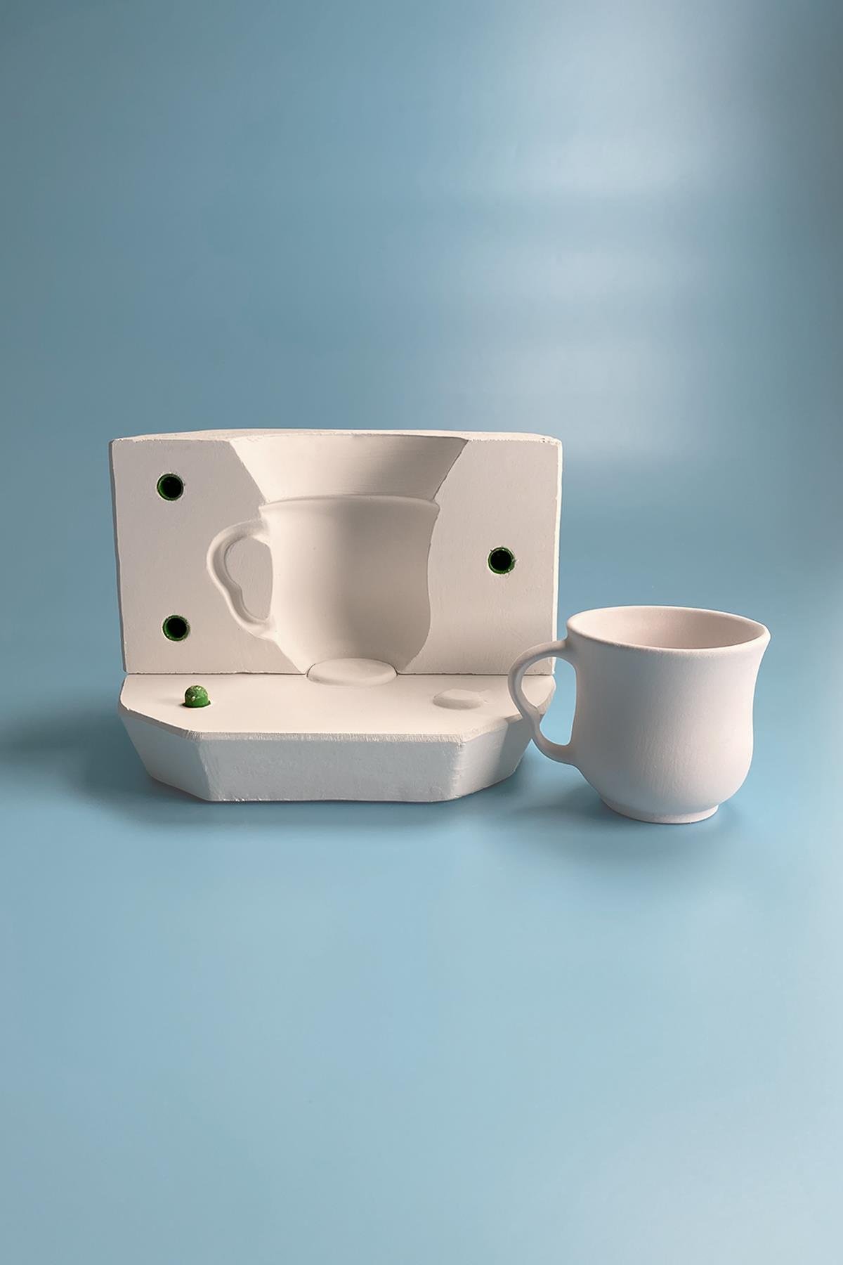 Ala Teacup Plaster Mold