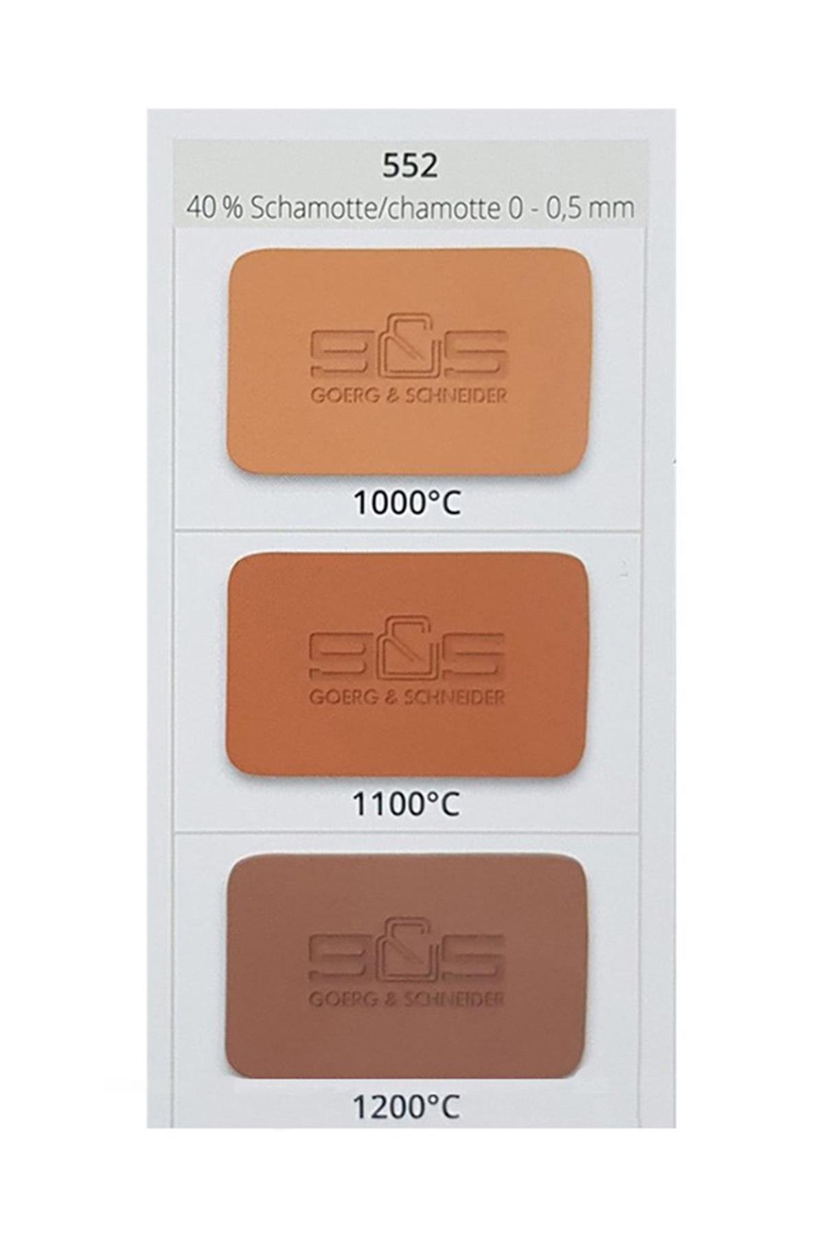 GOERG&SCHNEIDER (CREATON) CLAY 552 10 KG.