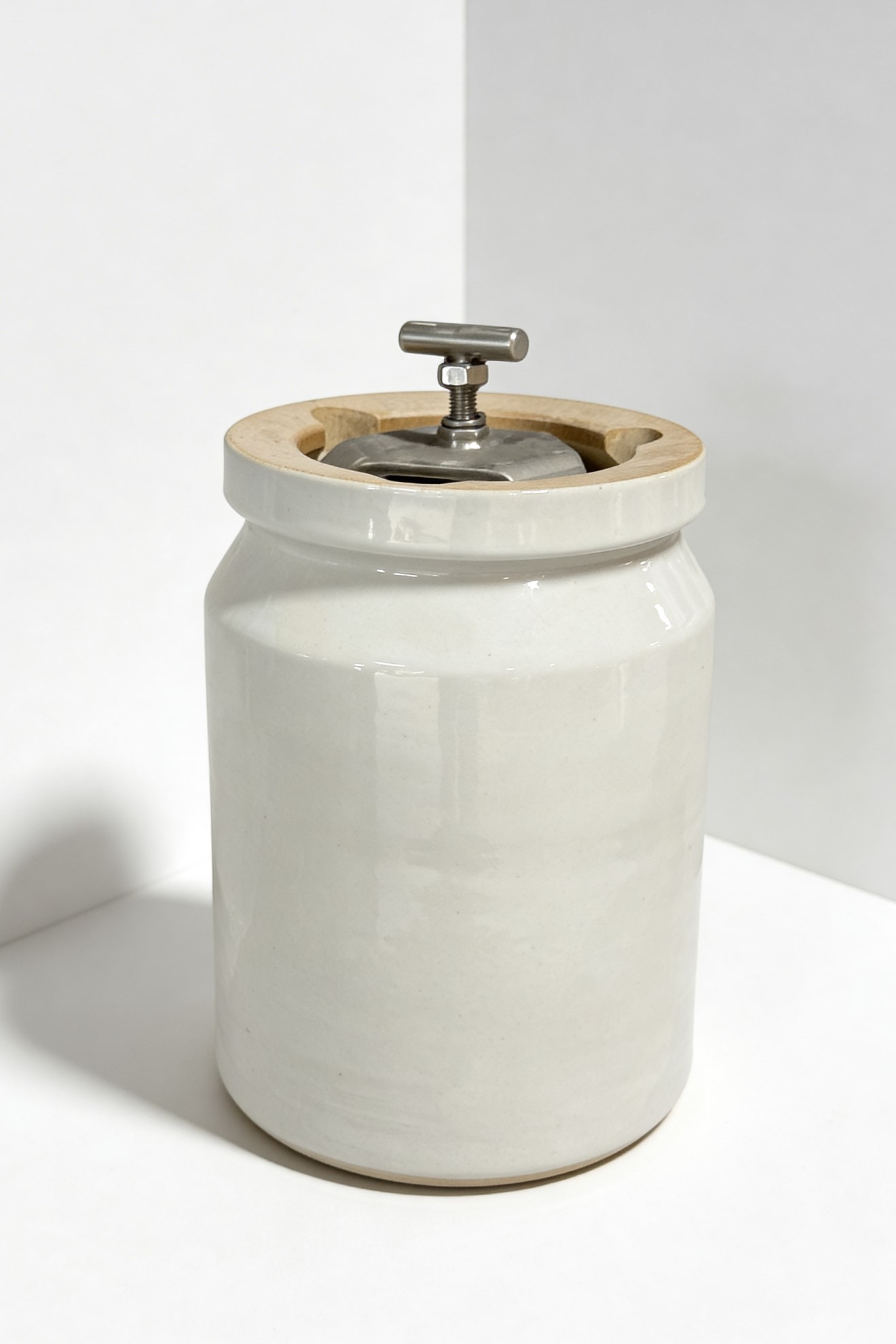 Double Porcelain Mill Jar