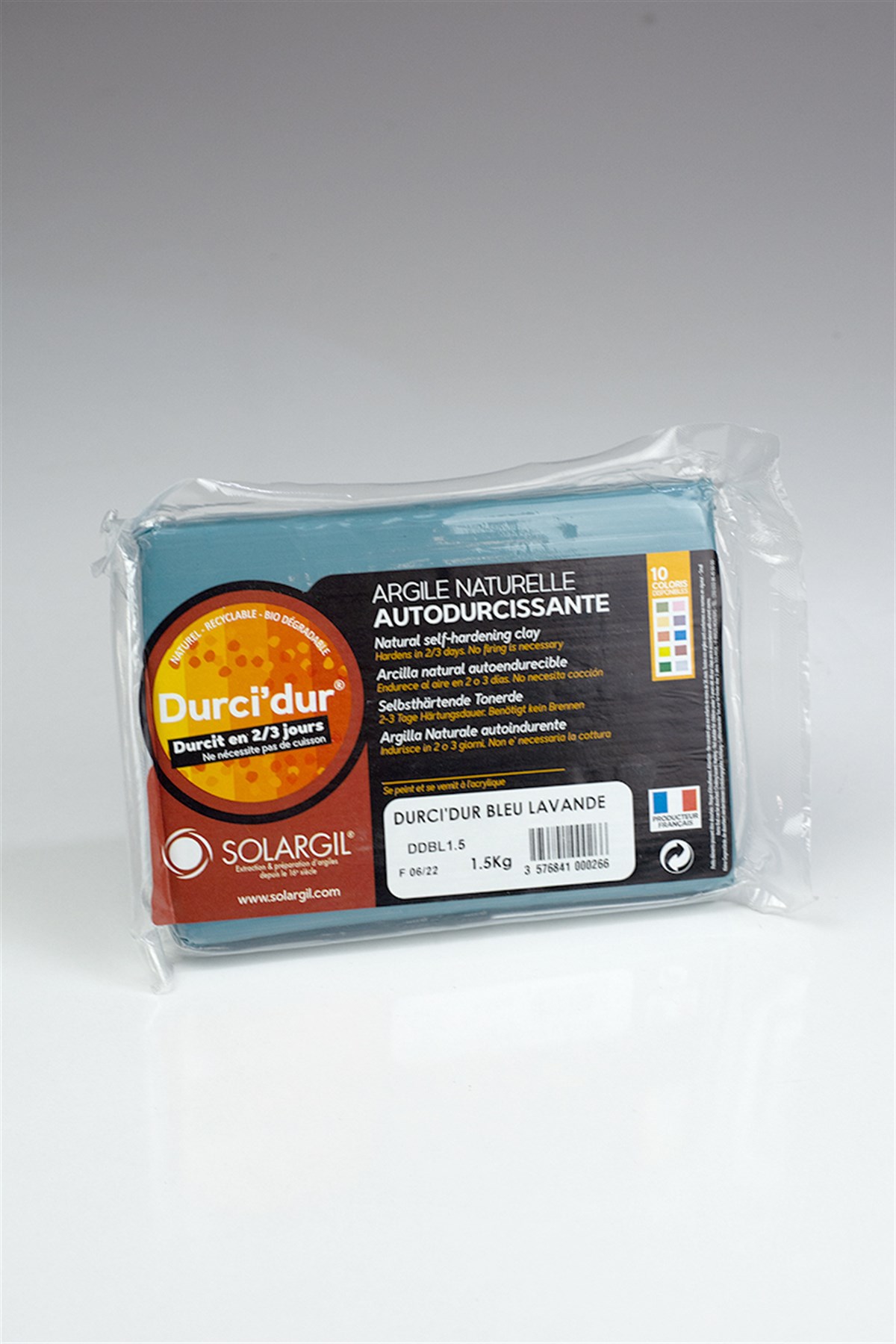 DURCI'DUR Hava ile Kuruyan Çamur - Lavanta Mavi 1.5kg