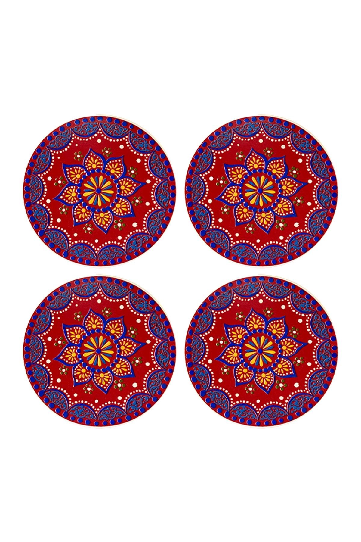 E005-1 Çini Desenli Sır Altı Dekal 12 cm