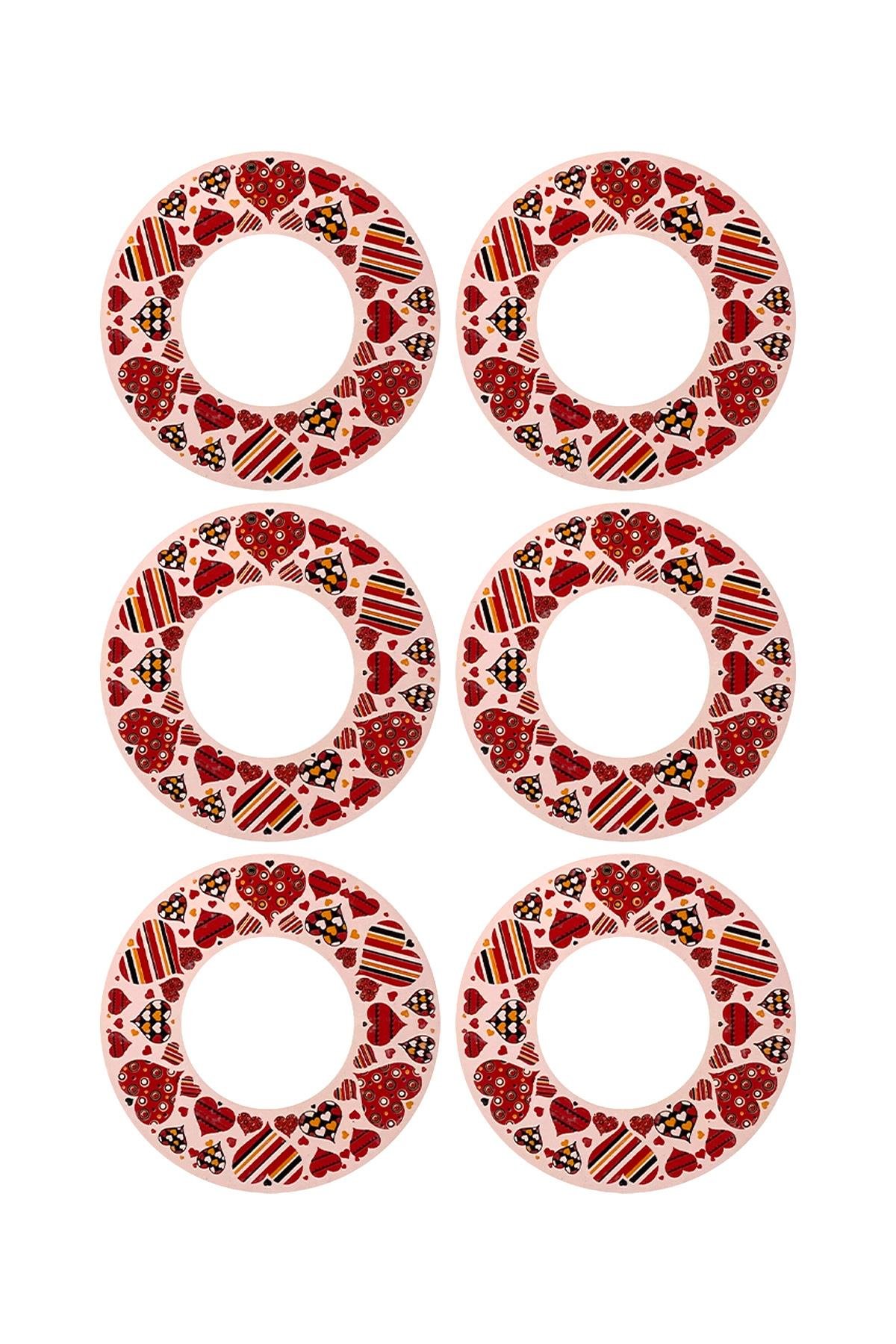 E158-2 Çini Desenli Sır Altı Dekal 12 cm