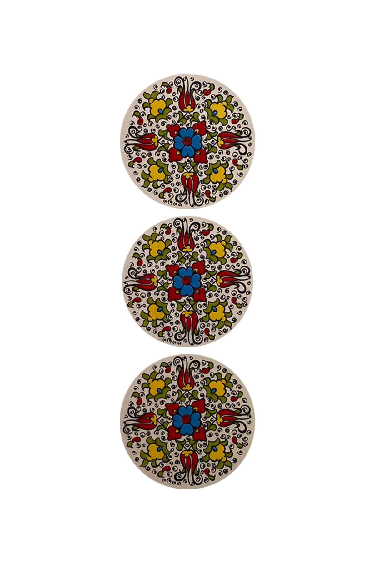 E262-6 Çini Desenli Sır Altı Dekal 7x20 cm