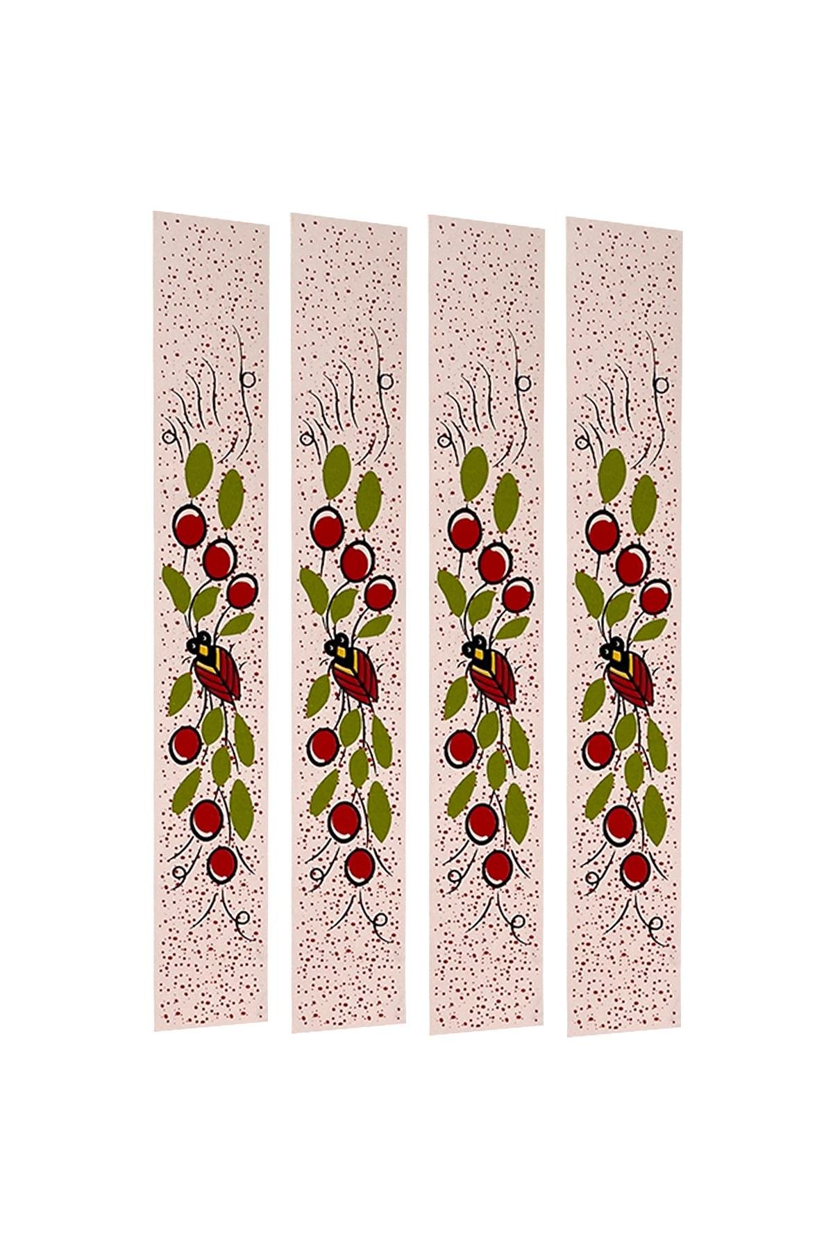 E270-1 Çimi Desenli Sır Altı Dekal 3x23 cm