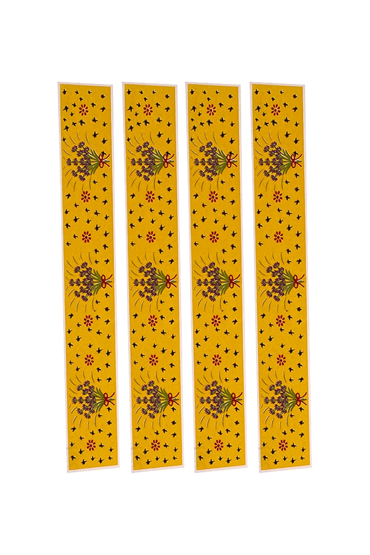 E270-8 Çini Desenli Sır Altı Dekal 3x23 cm