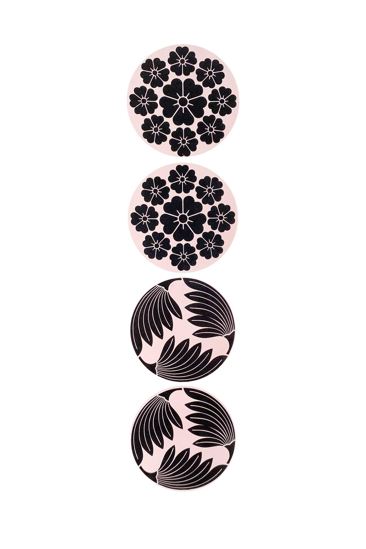 E463-5 Çini Desenli Sır Altı Dekal 13x50 cm