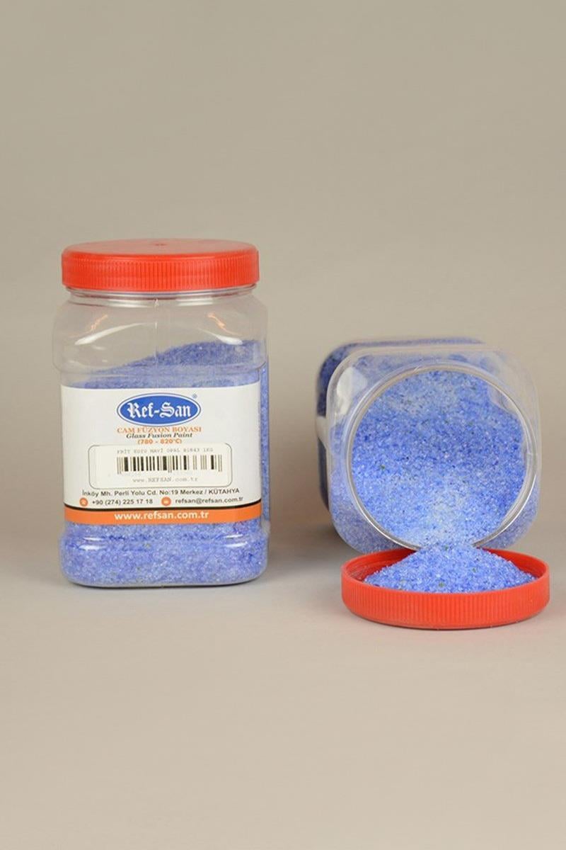 Refsan Glass Fusion Paint Frit B1843 Темно-синий