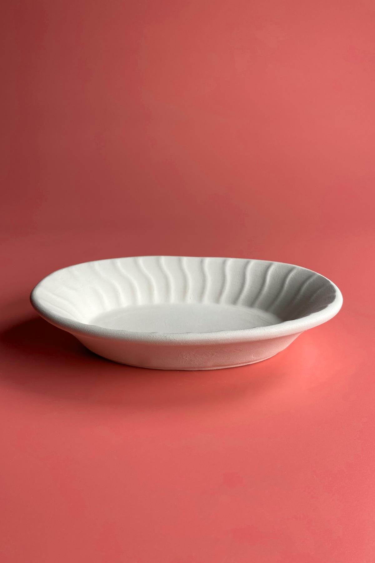 Sun Appetizers Ceramic Bisque