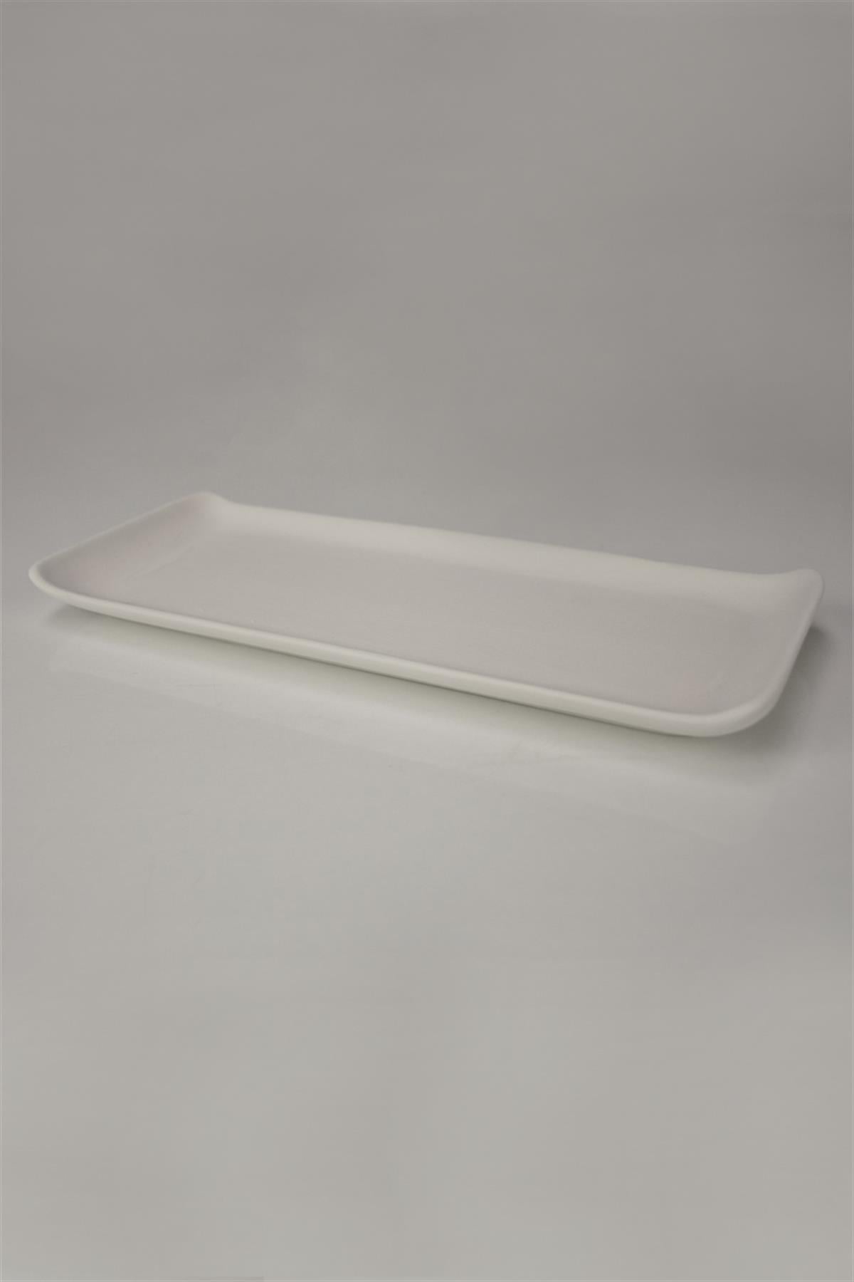 Oval Plate Ceramic Bisque