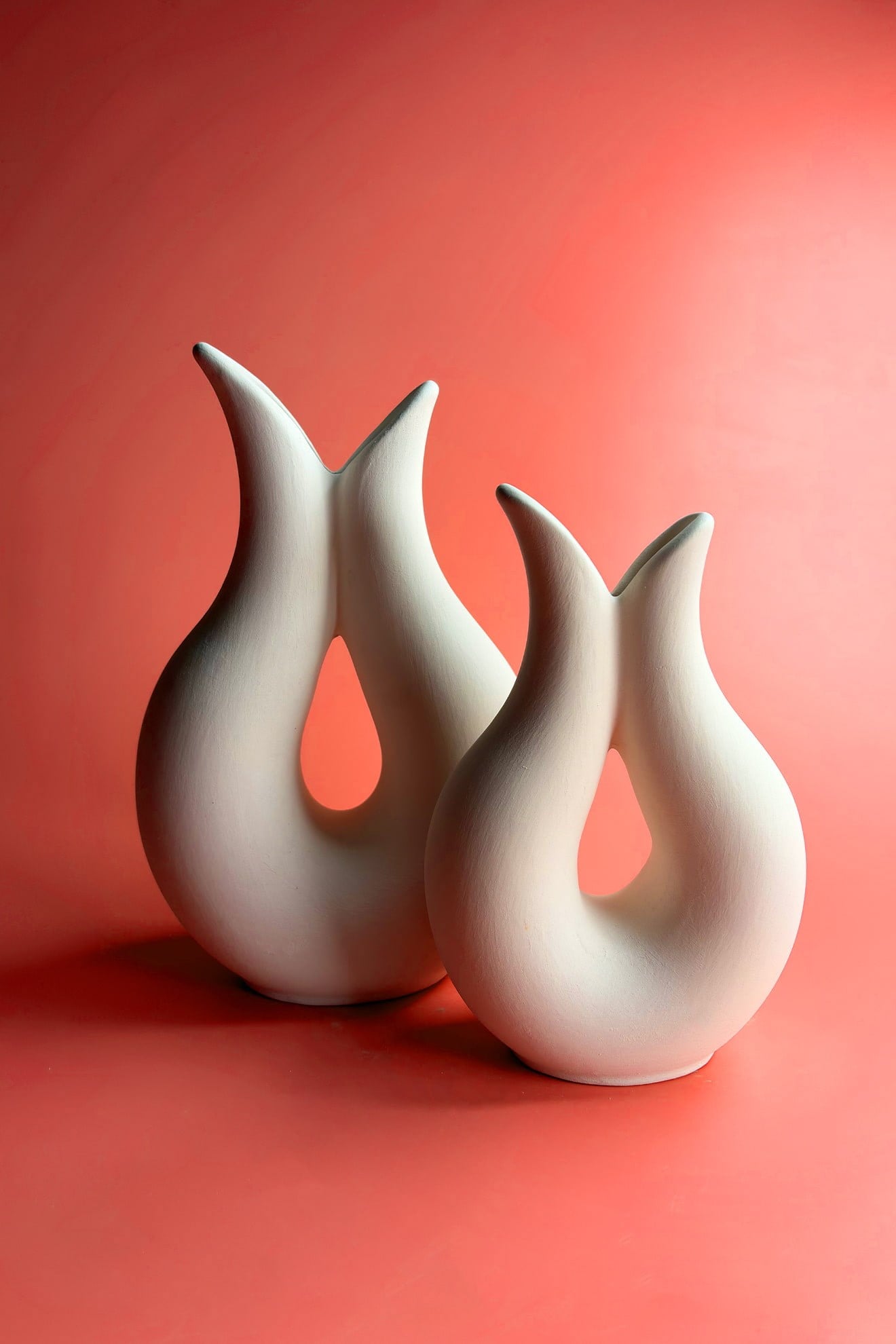 Lale Vazo - Seramik Bisküvi