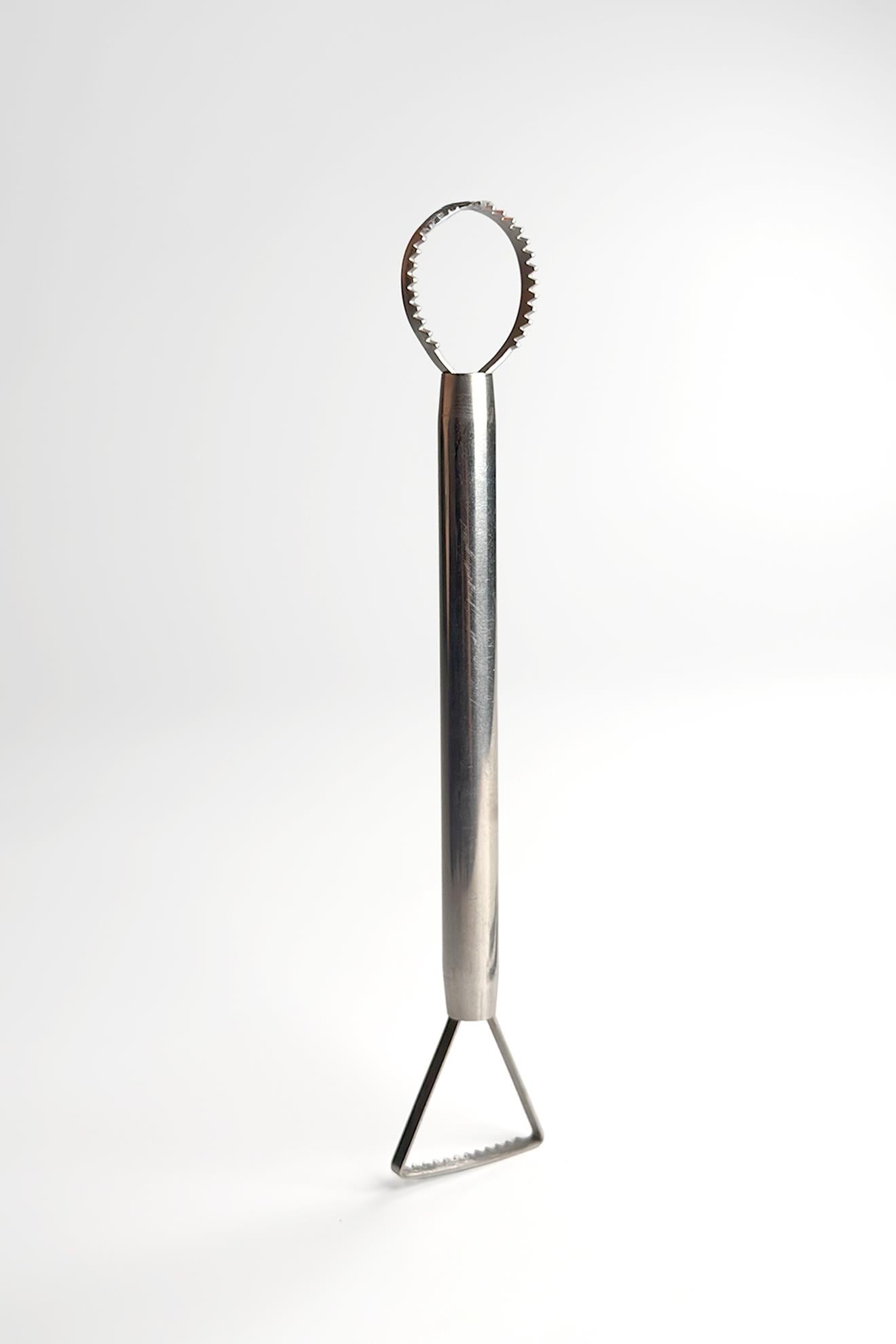 Metal Gövdeli Çift Taraflı Kazıma Bıçağı