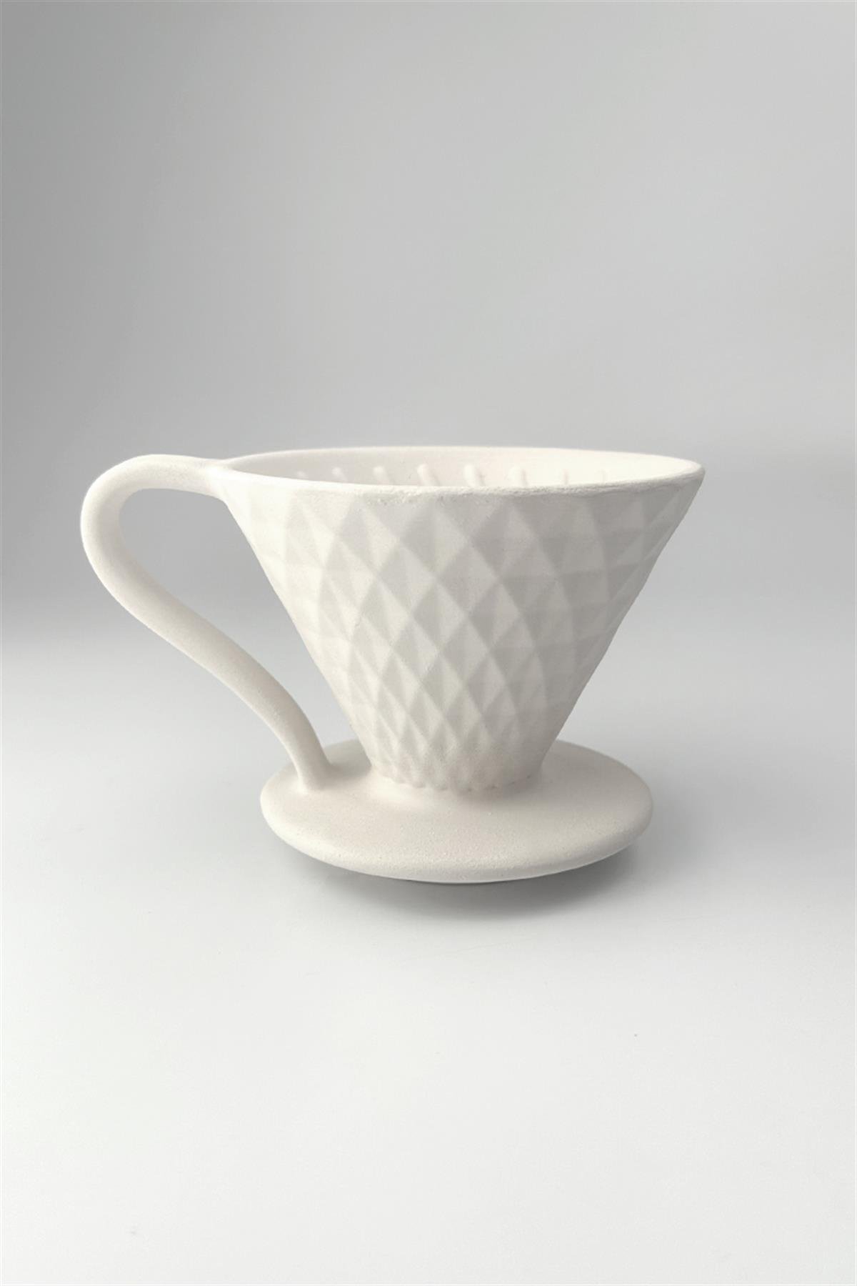 Prizma Dripper V60 - 02 Seramik Bisküvi