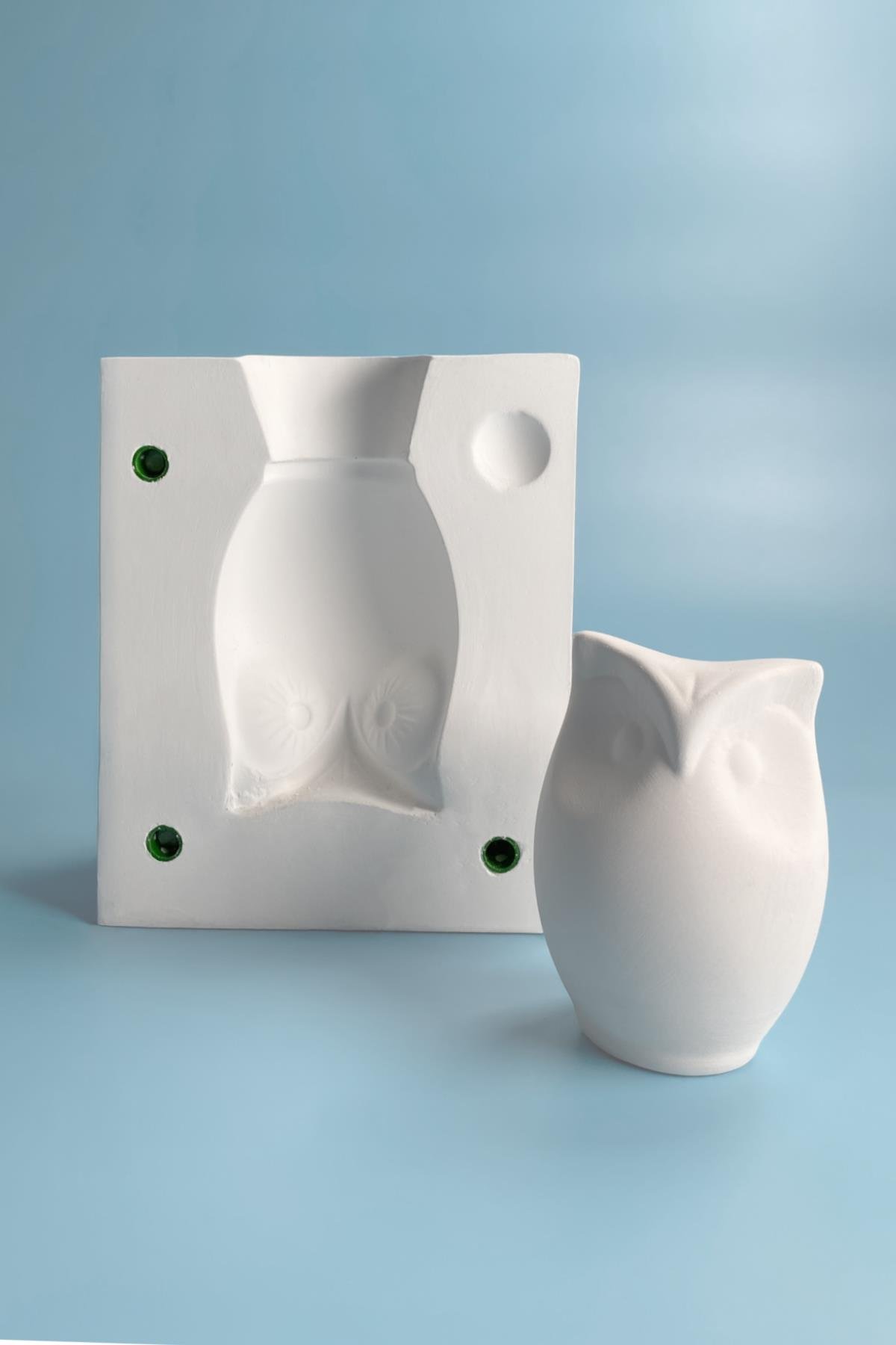 Plaster Mold Eagle-Owl