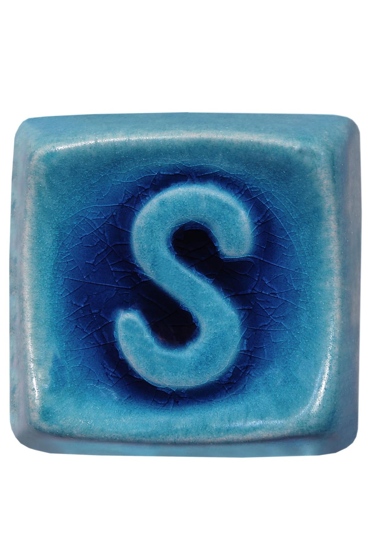 Refsan Artistik Seramik Sırı - GC 1017 Crackle Turquoise
