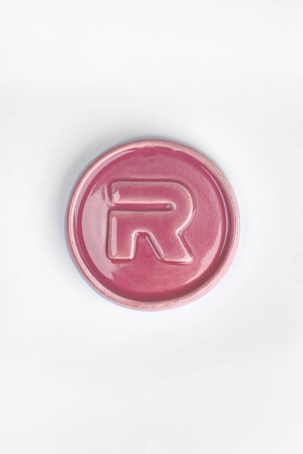 Цветная глазурь розовая 6404