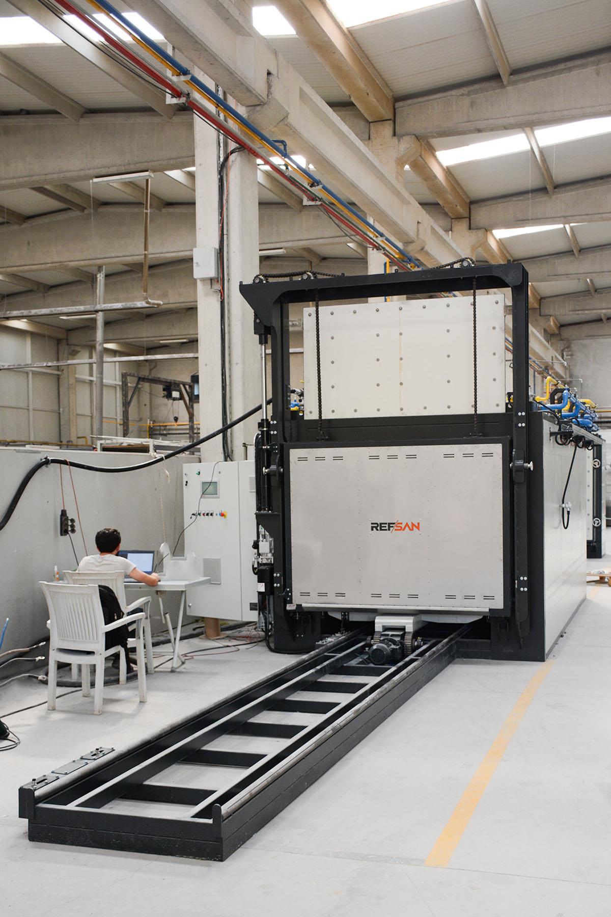 RG Giyotin Kapaklı Arabalı Fırın - Gazlı