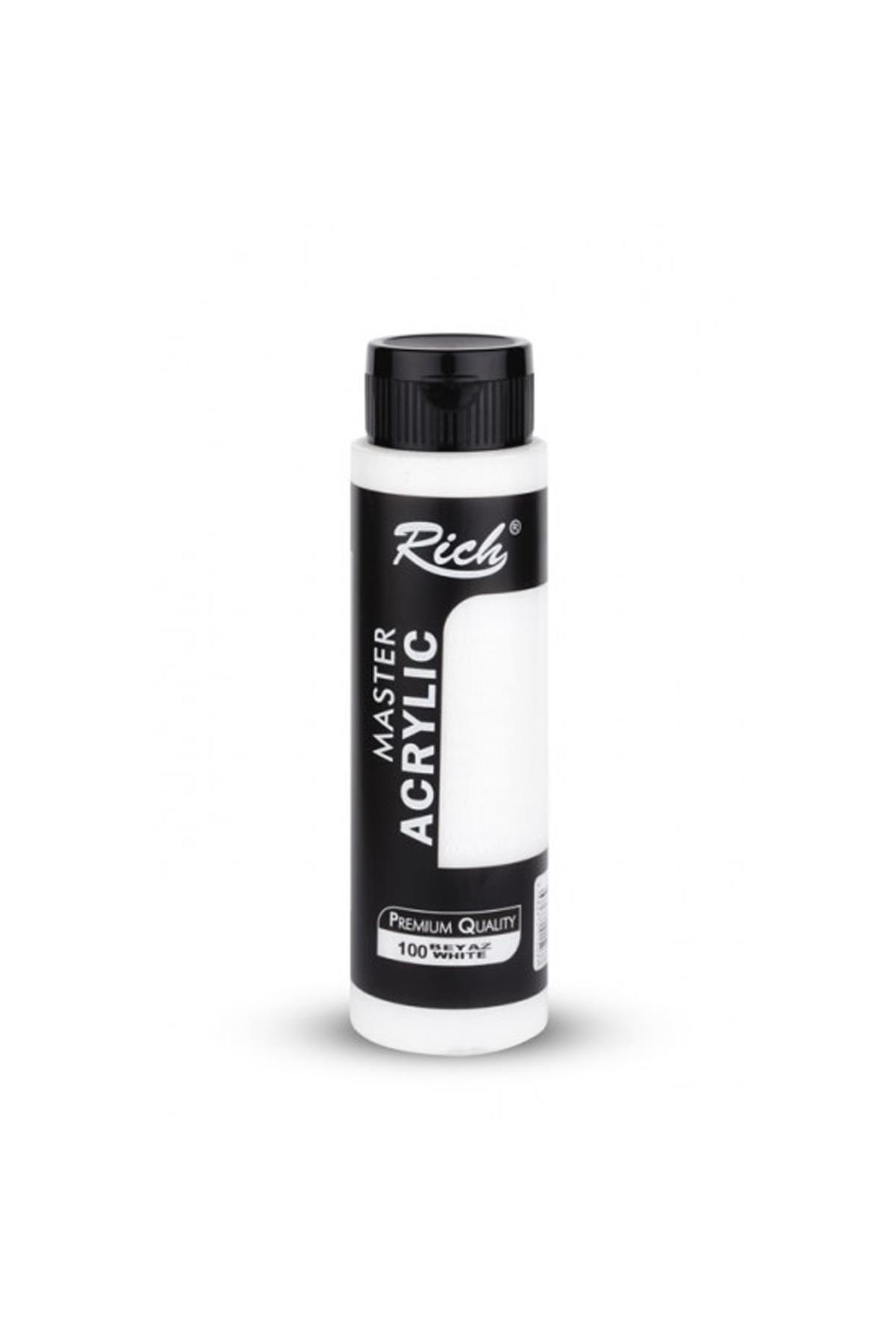 Rich Master Akrilik Boya - 01503 Beyaz 500 ml
