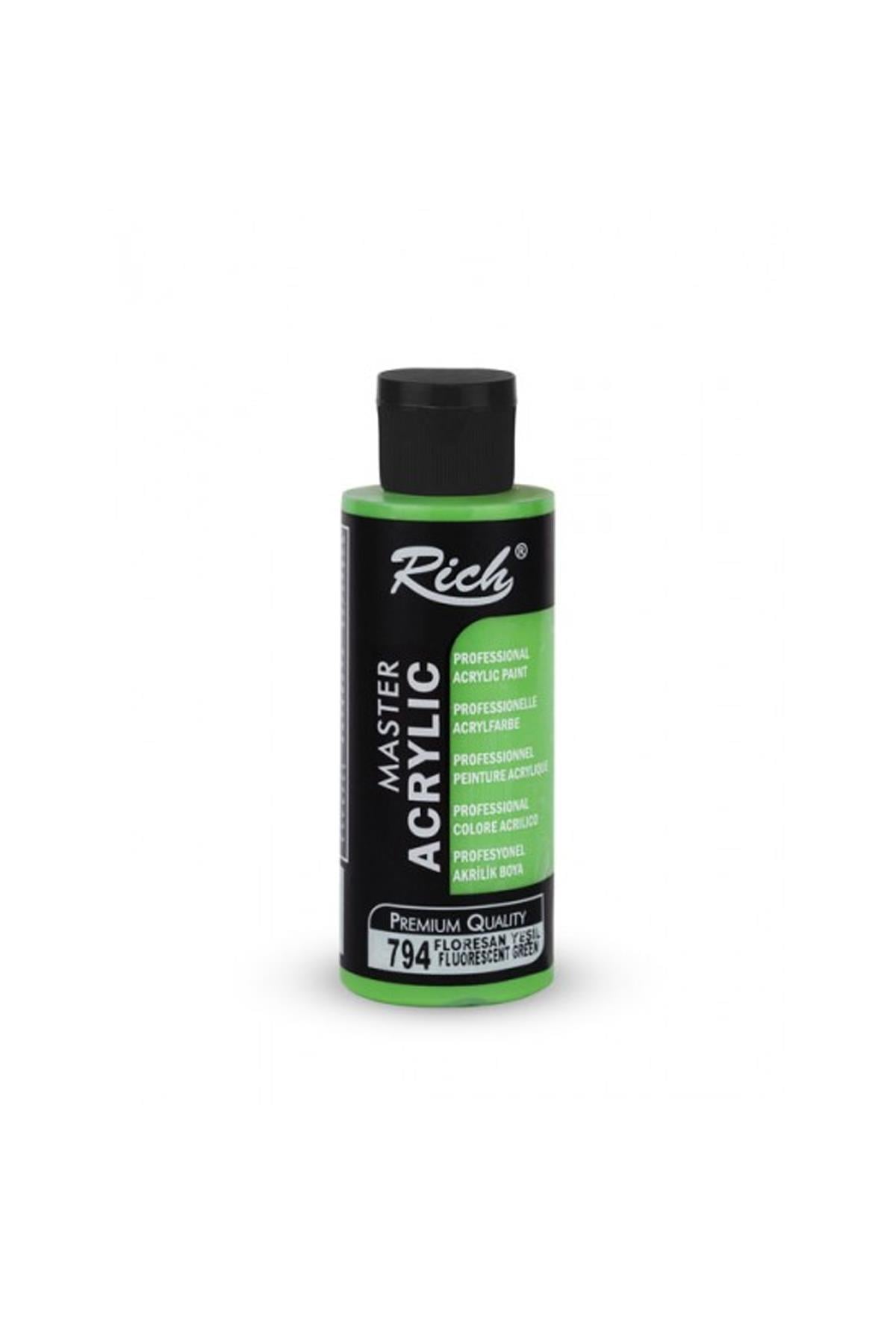 MASTER AKRİLİK FLORESAN - YEŞİL 120ml