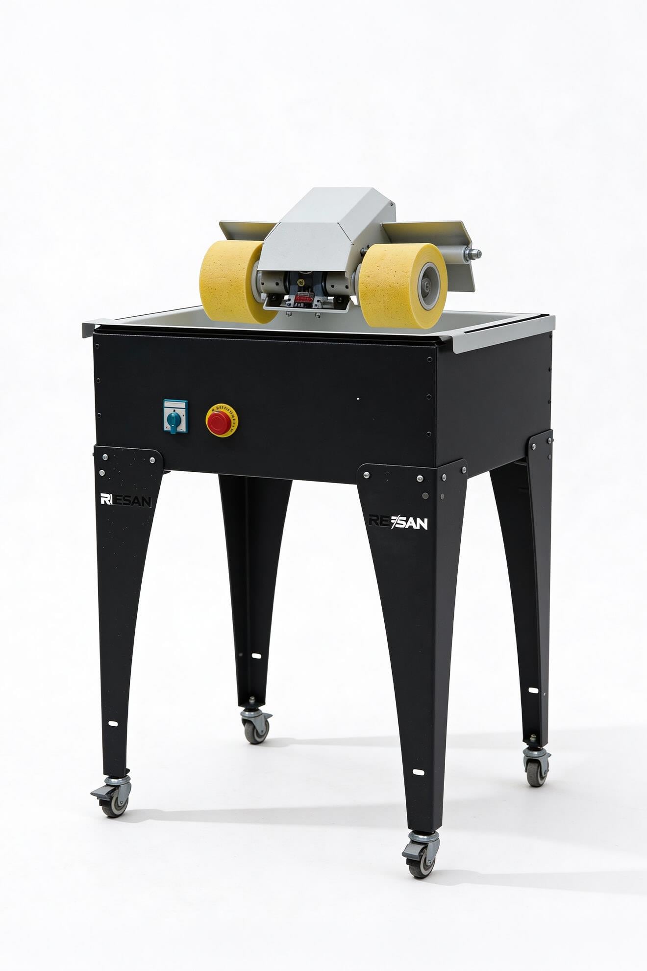 Ретуширующий станок - двойная губка