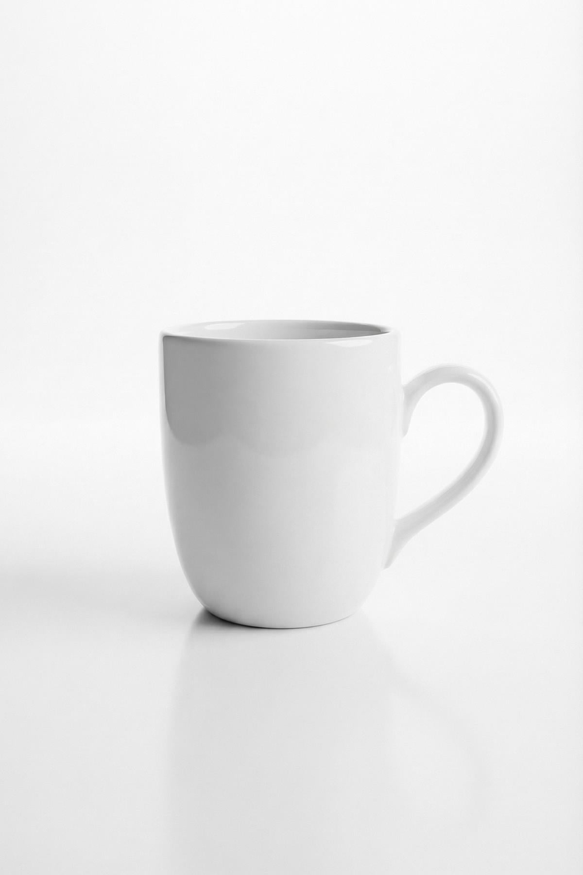 Porselen Kupa 6'lı - 210 ml