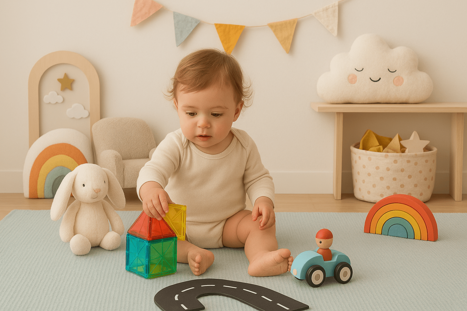 1 Yaş Oyuncak Seçimi Bebeğinizin Gelişimine Uygun Oyun Arkadaşları