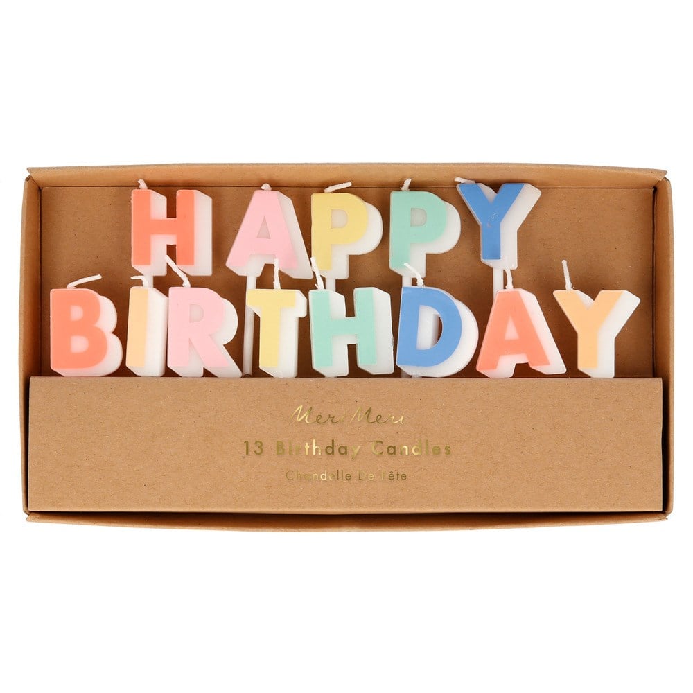 Happy Birthday Mumlar Gizden Gelenler