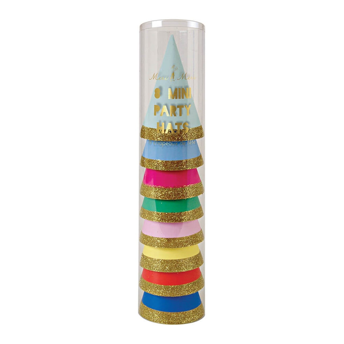 Meri Meri - Multicolor Mini Party Hats - Mini Parti Şapkaları - Çok Renkli